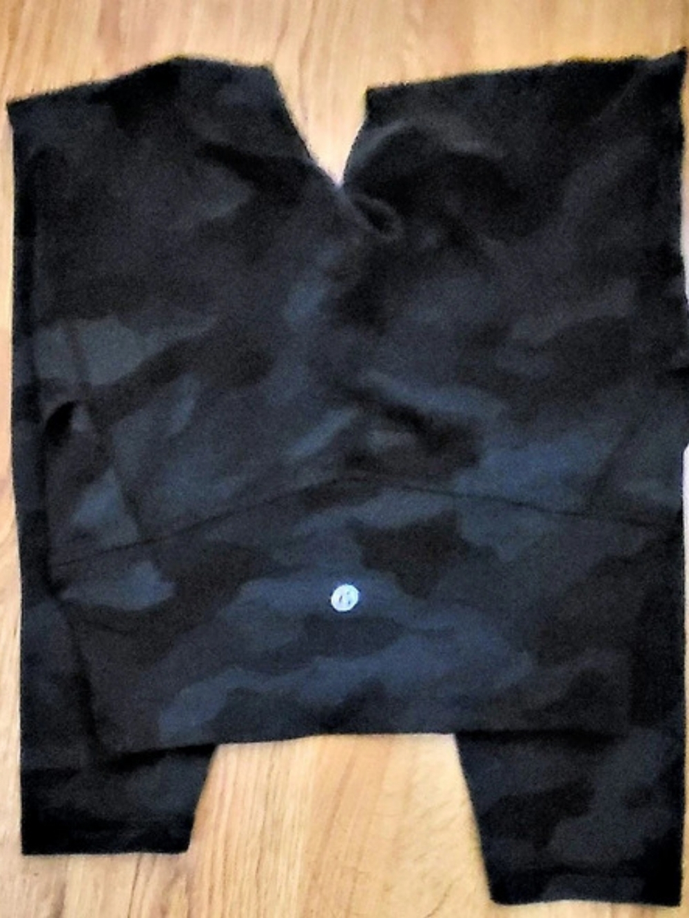 lululemon Black Camo Leggings Like New